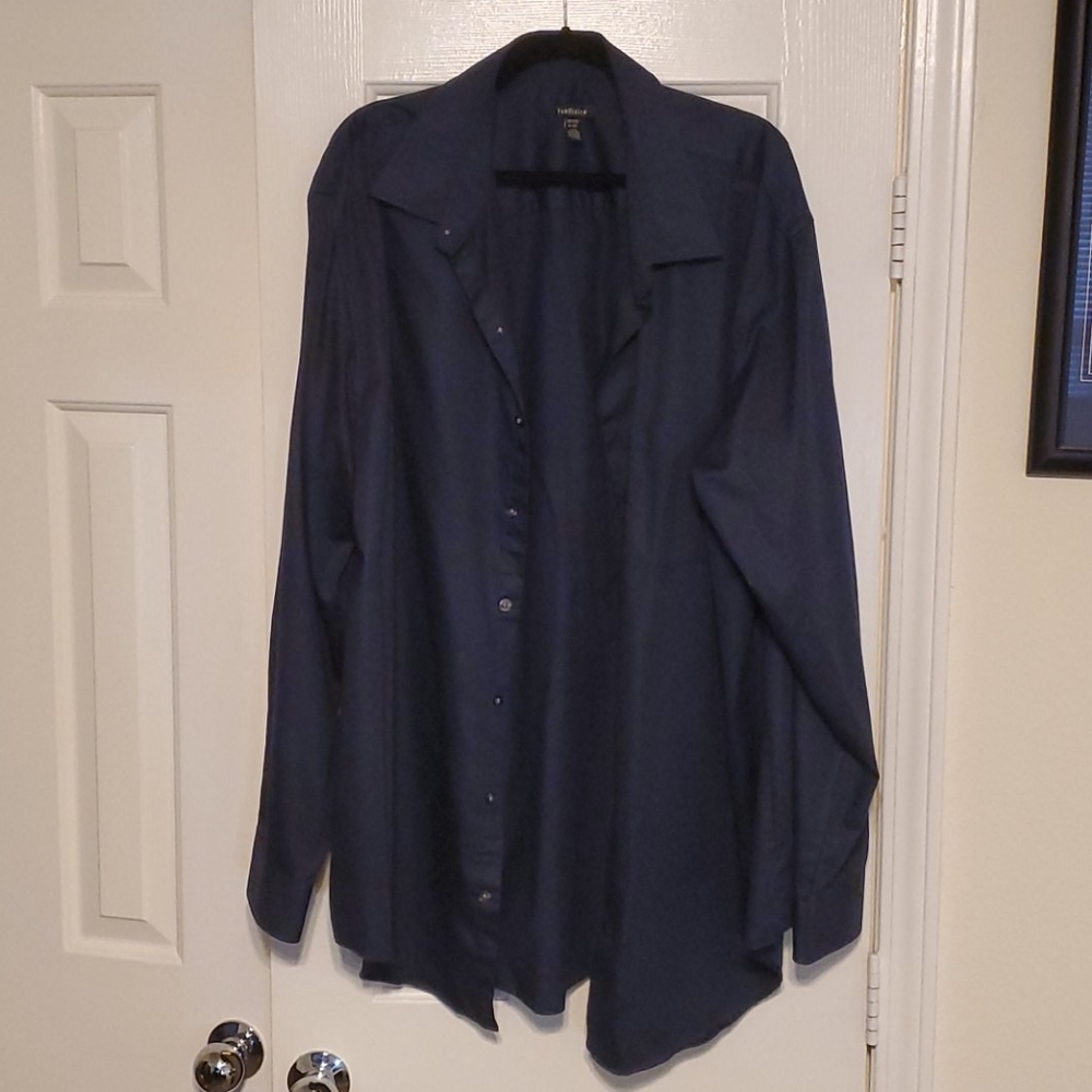 Navy Blue Dress Shirt